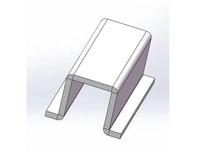 八公山U型槽折弯件
